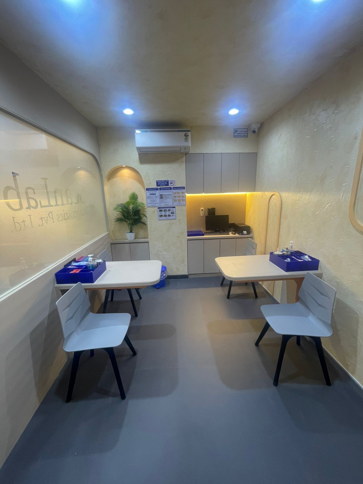 ScanLab diagnostics facility interior